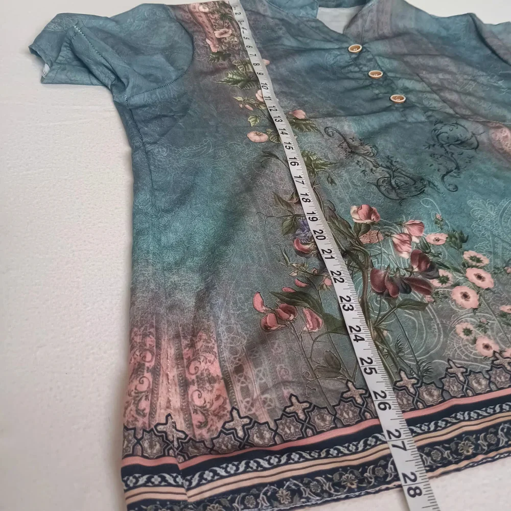 Matching Shirt Set- Women Sz M Men Sz XXL Floral Print
